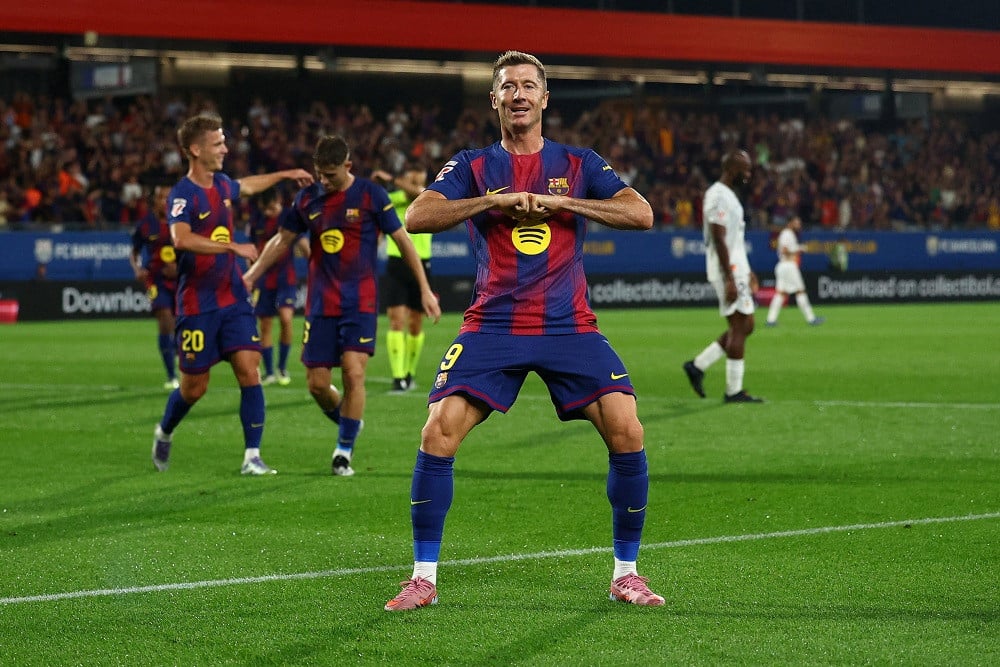 Barcelona Gempur Valencia 6-0: Tiga Pemain Raih Brace dalam Pesta Gol