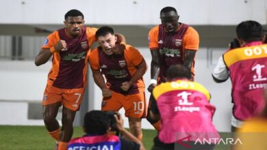 Borneo FC vs Persis: Gol Larut Mariano Peralta Sevi Kemenangan Pesut Etam