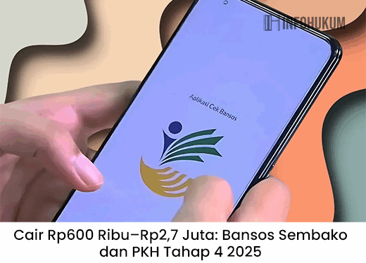 Cair Rp600 Ribu–Rp2,7 Juta: Cara Cek Bansos Sembako & PKH Tahap 4 2025, Dana Masuk Rekening