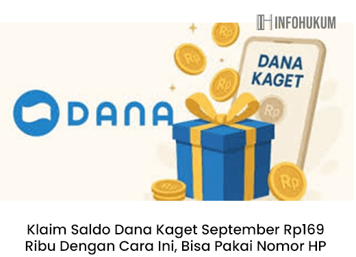 Cara Klaim Saldo Dana Kaget Rp169 Ribu September 2025 Pakai Nomor HP dengan Mudah