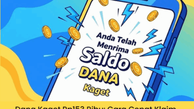 Dana Kaget Rp153 Ribu: Panduan Cepat Klaim Saldo Masuk Langsung ke Akun DANA