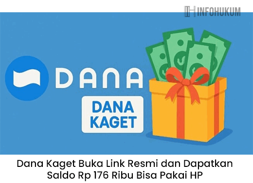 Dana Kaget Rp176 Ribu, Cara Mudah Klaim Saldo Resmi Lewat HP Tanpa Ribet