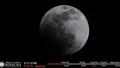 Gerhana Bulan Sebagian Tampak, Warga Depok Gelar Salat dan Doa Bersama