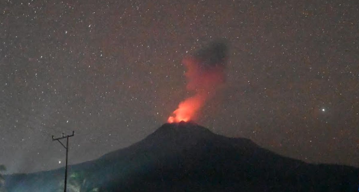 Gunung Lewotobi Laki-Laki Erupsi Delapan Kali, Waspada Banjir Lahar