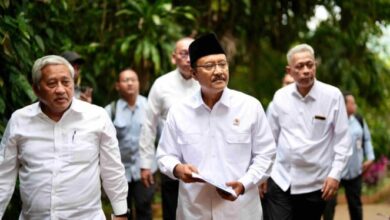 Gus Ipul Temui Prabowo di Hambalang, Laporkan Perkembangan Sekolah Rakyat