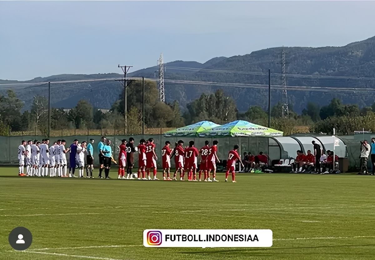 Hasil Timnas Indonesia U-17 vs CSKA Sofia U-17: Berakhir Imbang 1-1