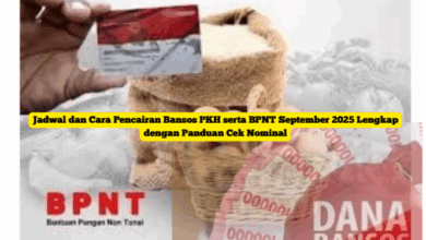 Jadwal & Cara Pencairan Bansos PKH dan BPNT September 2025, Plus Panduan Cek Nominal Terbaru