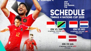 Jadwal dan Link Nonton Timnas Futsal Indonesia, Live di VISION+!