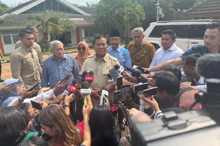 Kursi Menko Polkam dan Menpora Masih Kosong, Prabowo: Tunggu Waktunya!