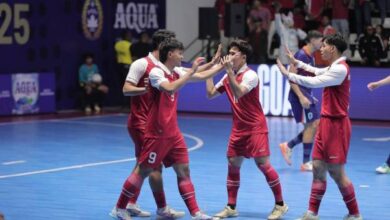 Link Live Streaming Timnas Futsal Indonesia vs Latvia di Four Nations Cup 2025 Malam Ini