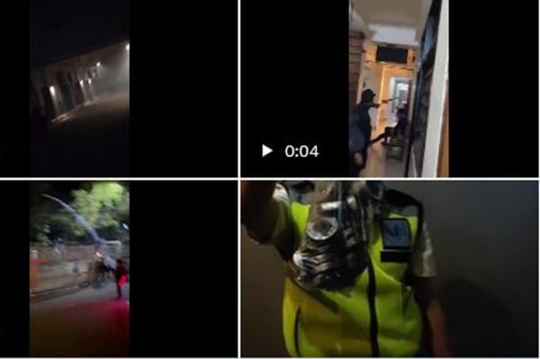 “Mencekam! Video Tembakan Gas Air Mata di Kampus Unisba dan Unpas Bandung”