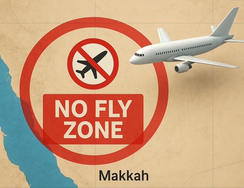 Mengulik Alasan Pesawat Dilarang Melintas di Atas Ka'bah: Ini Penjelasannya