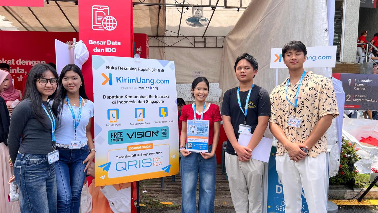MotionPay & KirimUang.com Resmi Diluncurkan di Bazaar Nusantara 2025