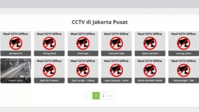 Netizen: Merebaknya 12 CCTV Jakarta Pusat Offline Saat Demo Ricuh, Kenapa?