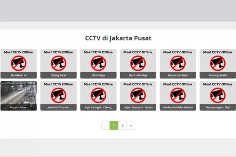 Netizen: Merebaknya 12 CCTV Jakarta Pusat Offline Saat Demo Ricuh, Kenapa?