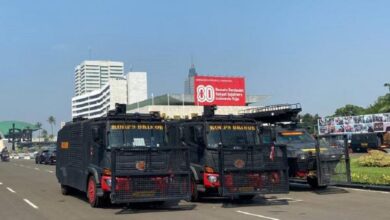 Pengamanan Gedung DPR Diperketat Jelang Demo Hari Tani, Water Cannon Siaga