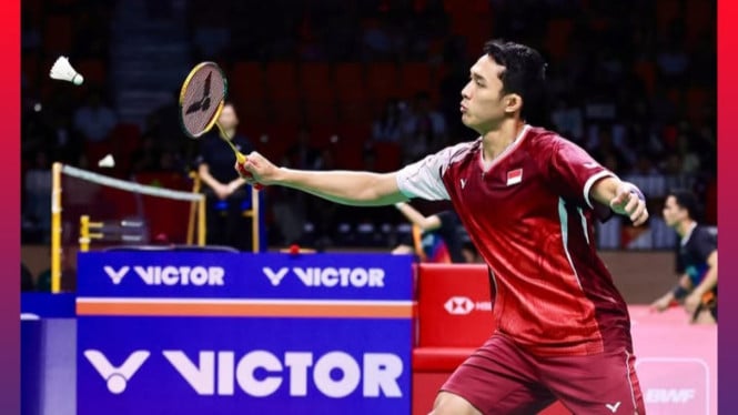 Perang Saudara Membara! Jonatan Christie Kalahkan Alwi Farhan, Melaju ke Final Korea Open 2025