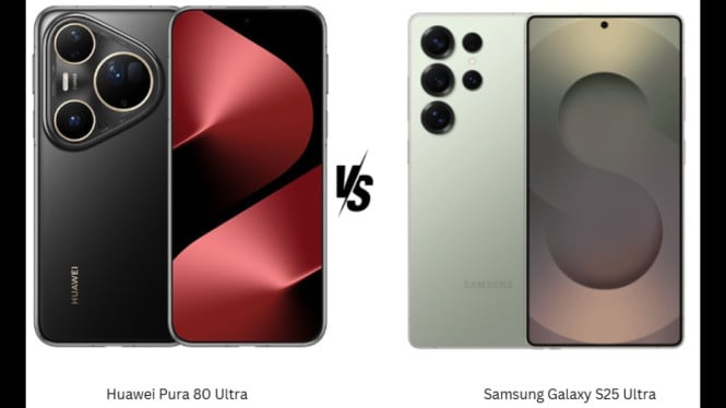 Perbandingan Lengkap Huawei Pura 80 Ultra vs Samsung Galaxy S25 Ultra: Mana Terbaik?