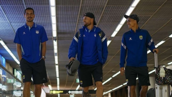 Persib Tiba di Bangkok, Berkekuatan 21 Pemain Hadapi Bangkok United di ACL