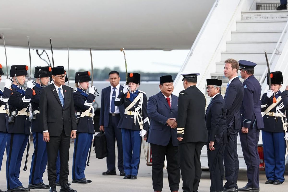 Prabowo Bertemu Raja Belanda dan PM Dick Schoof di Amsterdam, Bahas Kerja Sama