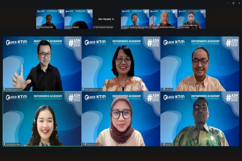 Reformer Academy 2025: LAN Dorong ASN untuk Berinovasi dan Bertransformasi