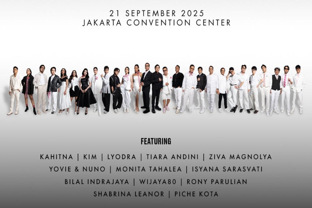 Sederet Musisi Ramaikan 'Miliaran Cinta Yovie Widianto Andi Rianto' Malam Ini