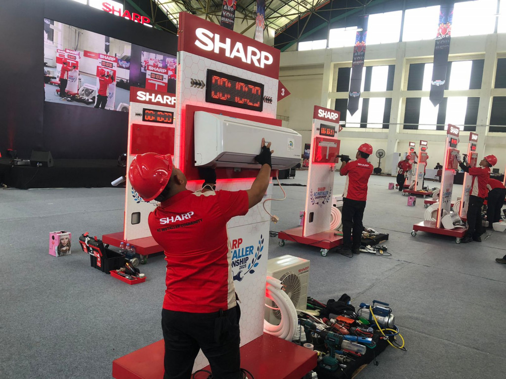 Sharp Gelar Kompetisi Teknisi AC Nasional, Simak Daftar Pemenangnya!