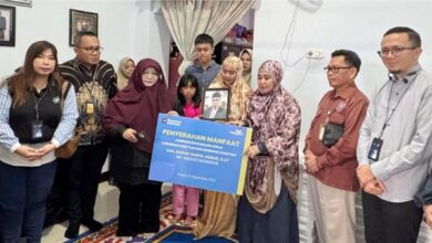 TASPEN Salurkan Santunan JKK untuk Keluarga Korban Unjuk Rasa Makassar