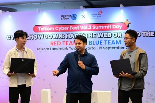 Telkom Gelar Cyberfest Vol. 2, Kenalkan Dunia Siber kepada Talenta Muda