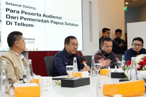 Telkom Terima Audiensi Pemda dan Komunitas Papua Selatan Bahas SKKL