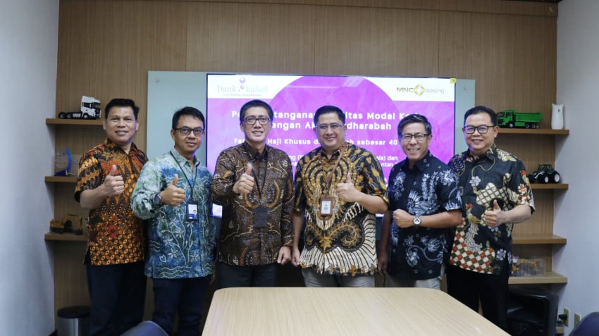 Unit Usaha Syariah MNC Leasing Dapat Pendanaan BPD Kalsel, Permudah Haji dan Umroh