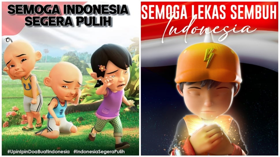 Upin Ipin Doakan Indonesia Pulih, Netizen Beri Pesan: Susanti Jangan Pulang!