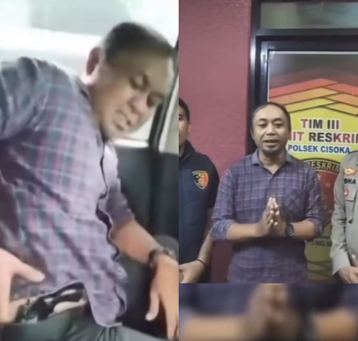 Viral! Pria Bak Bang Jago Pamer Senpi di Tangerang, Ternyata Pistol Mainan
