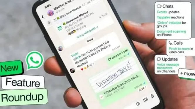WhatsApp Tambah Fitur Jadwal Panggilan Mirip Zoom, Begini Cara Menggunakannya!