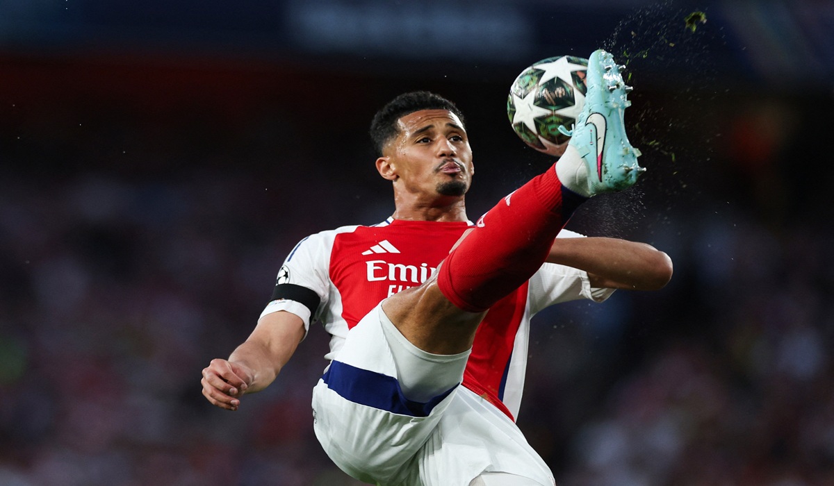 William Saliba Resmi Perpanjang Kontrak Bersama Arsenal hingga 2028