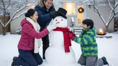 10 Prompt Gemini AI untuk Foto Menarik Bersama Teman dan Keluarga di Salju