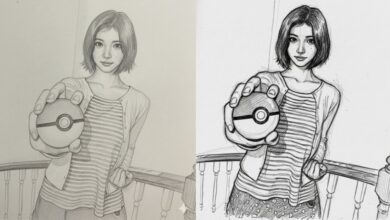 15 Prompt Gemini AI: Ubah Foto Jadi Sketsa Abstrak Bergaya Coretan Tangan