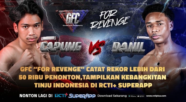 Adrenalin Tinggi dalam Rivalitas: GFC For Revenge Pecahkan Rekor Tinju Indonesia