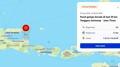 BMKG Ungkap Penyebab Gempa Sumenep M 6.5: Sesar Aktif Bawah Laut Terlibat
