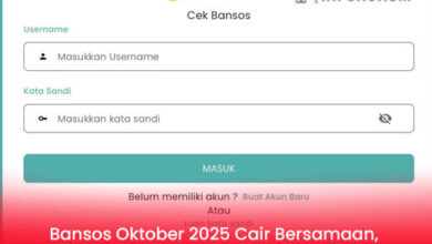 Bansos Oktober 2025 Cair Bersamaan, Penerima Wajib Cek Status Bantuan Secara Online Sekarang