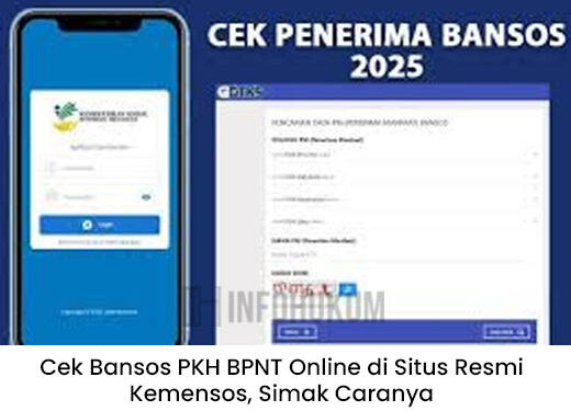 Cara Cek Bansos PKH dan BPNT Online di Situs Resmi Kemensos dengan Mudah 2025