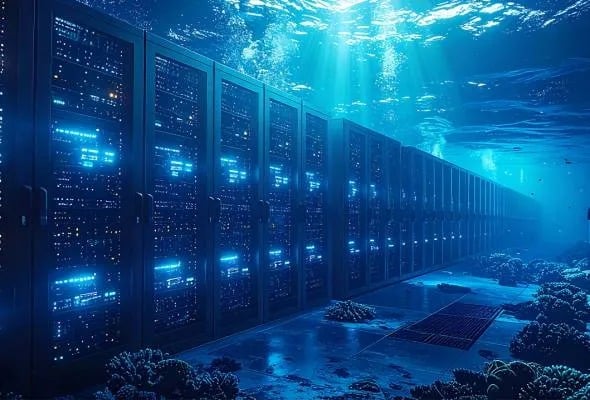 China Rampungkan Pusat Data Bawah Air Bertenaga Angin Pertama di Dunia