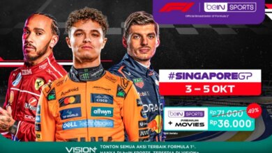 Formula 1 Singapore Grand Prix 2025: Jadwal dan Link Balapan di VISION+