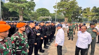 Menko Polkam Temui Ribuan Prajurit Cadangan di Monas: Ada Apa?