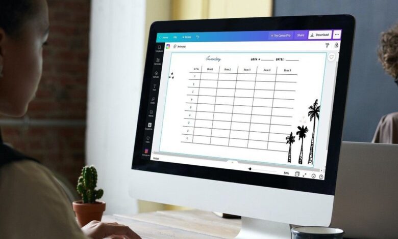 Mudah! Begini Cara Membuat Tabel di Canva untuk Desain Laptop dan HP