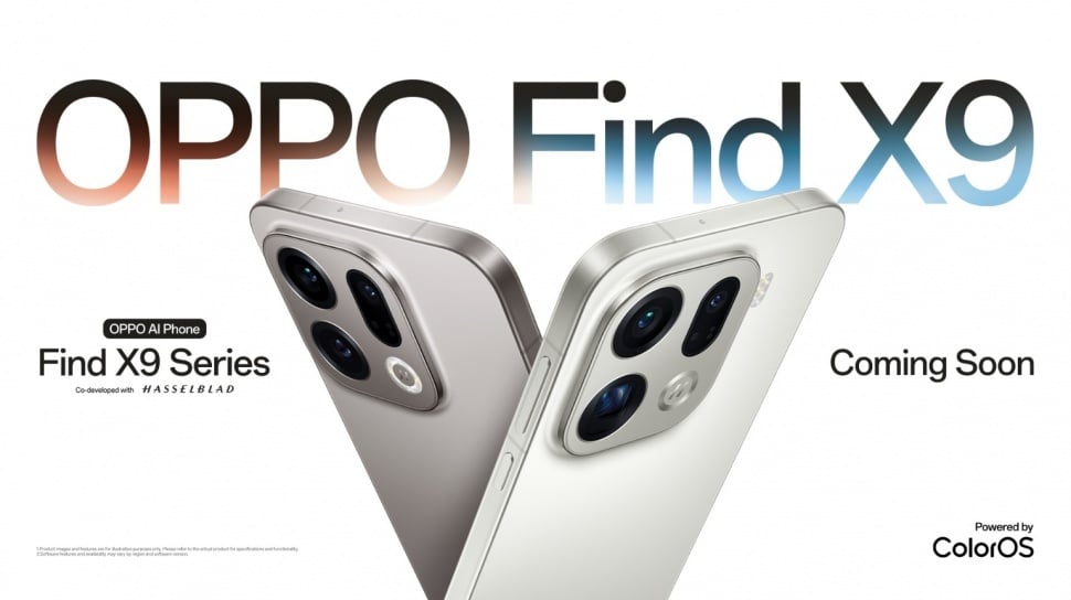 OPPO Find X9 Series Resmi Dirilis: Era Baru Fotografi Mobile, Pre-Order & Promo Spesial!
