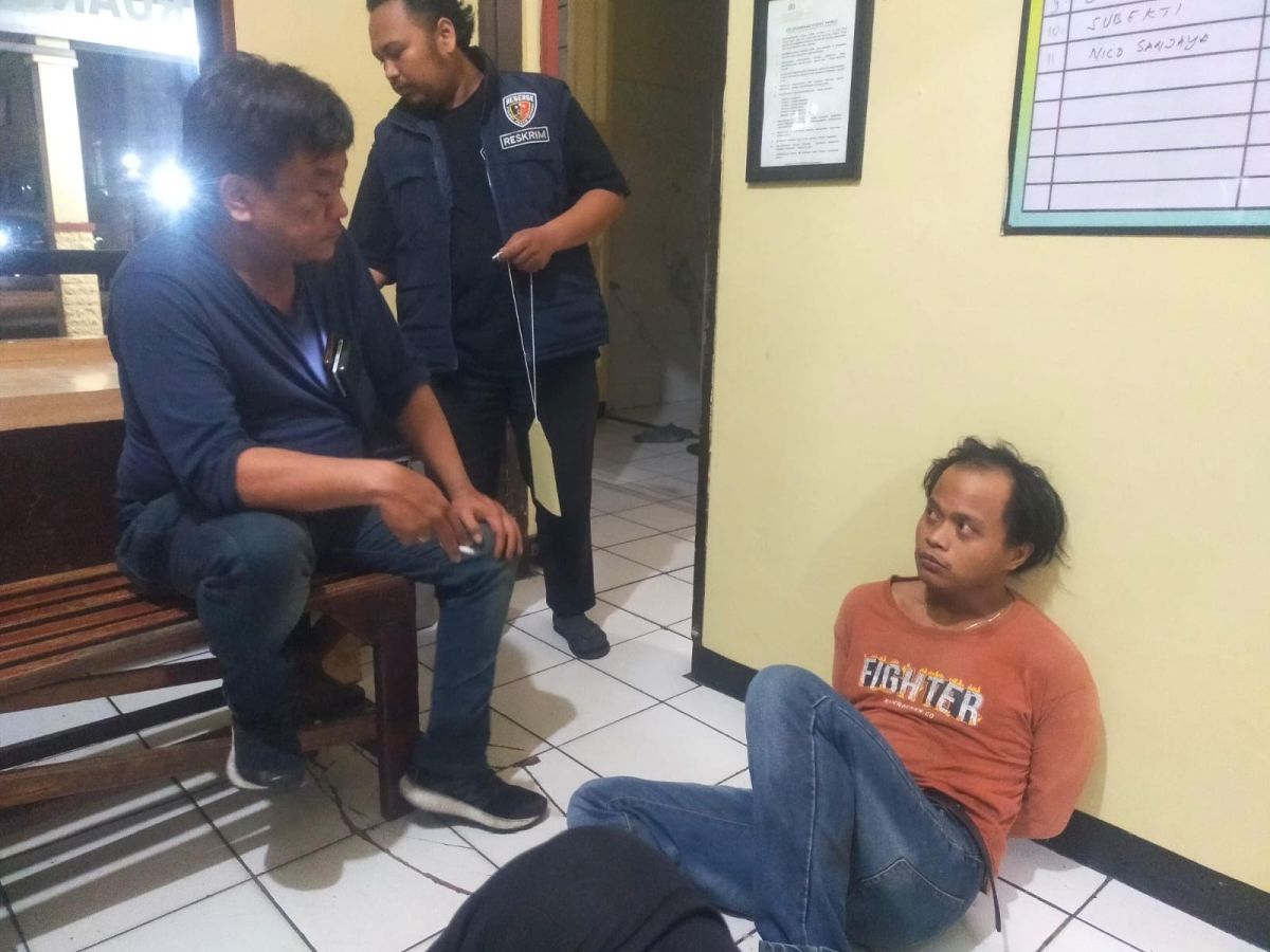 Pelaku Bunuh Kakak Ipar dengan Palu Gada karena Dendam, Ini Tampangnya