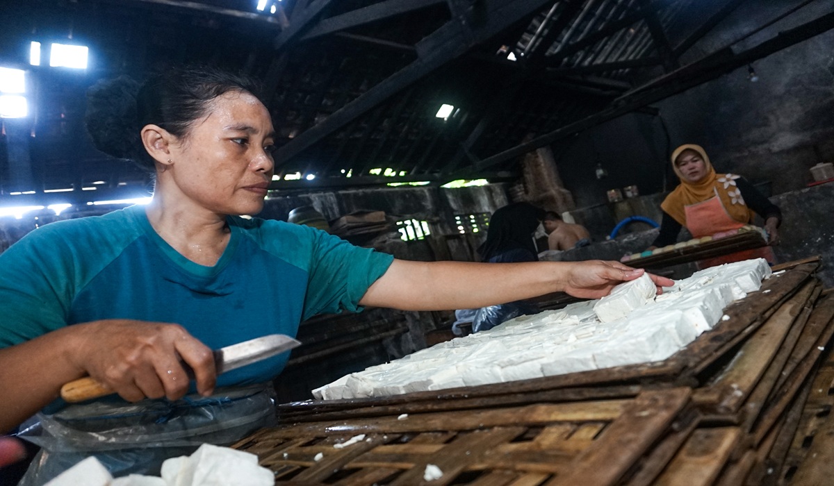 Perajin Tahu Tempe Lampung Masih Bergantung pada Kedelai Impor di 2025