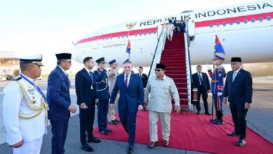 Prabowo Tiba di Mesir untuk Hadiri KTT Perdamaian Gaza Bersama Trump dan Macron