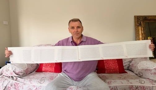 Pria Ini Pegang Rekor Nama Terpanjang di Dunia: 2.253 Kata, Butuh 20 Menit untuk Dibaca